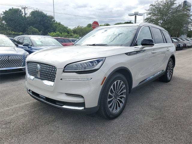 used 2022 Lincoln Aviator car, priced at $39,990