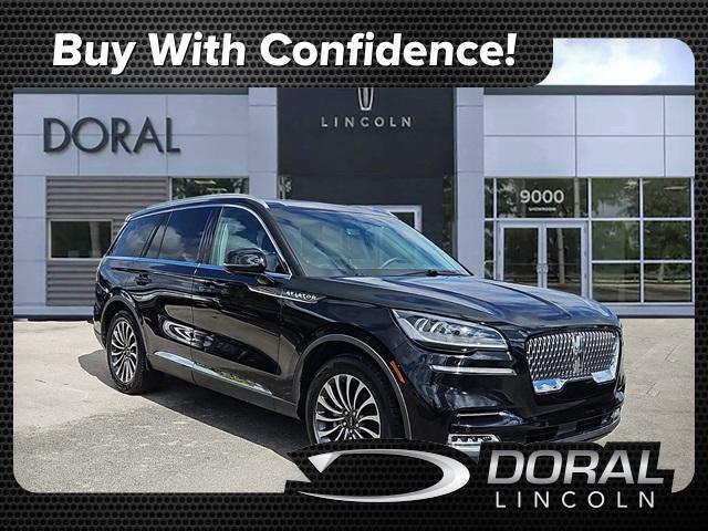 used 2021 Lincoln Aviator car, priced at $36,990