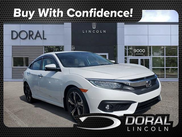 used 2017 Honda Civic car, priced at $17,990