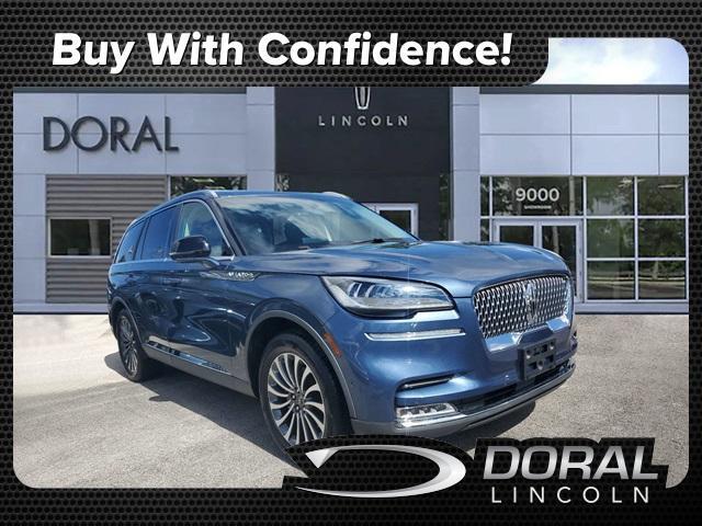 used 2020 Lincoln Aviator car, priced at $34,990