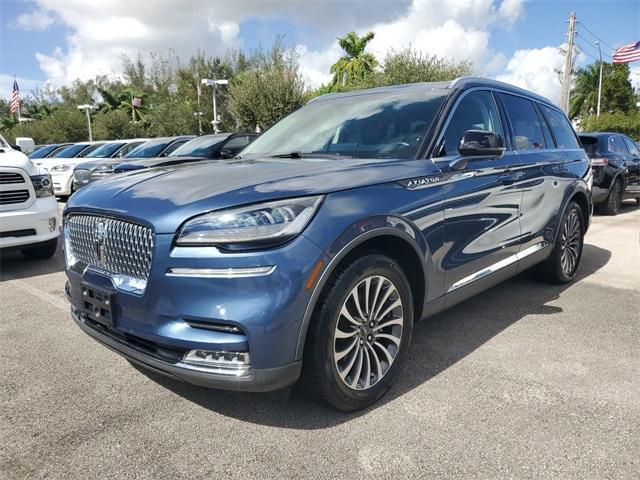 used 2020 Lincoln Aviator car, priced at $34,990