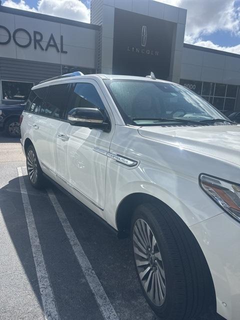 used 2021 Lincoln Navigator car, priced at $34,990