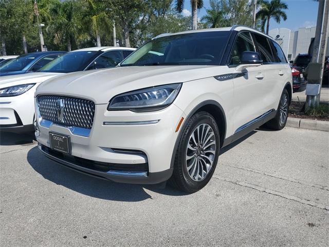 used 2022 Lincoln Aviator car, priced at $37,990