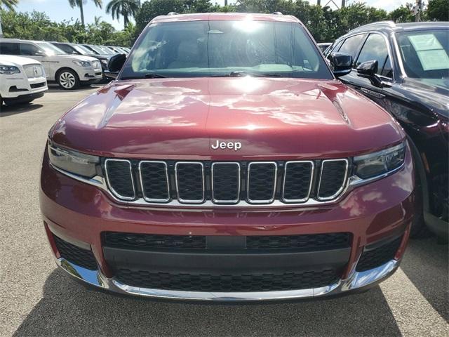 used 2022 Jeep Grand Cherokee L car, priced at $30,990