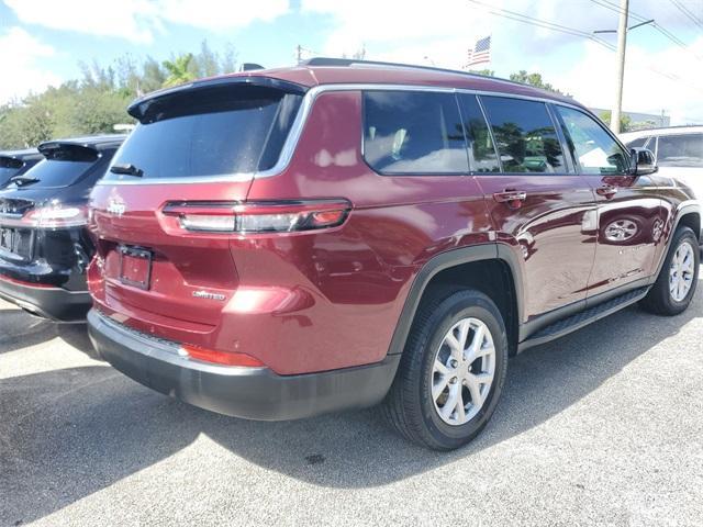 used 2022 Jeep Grand Cherokee L car, priced at $30,990