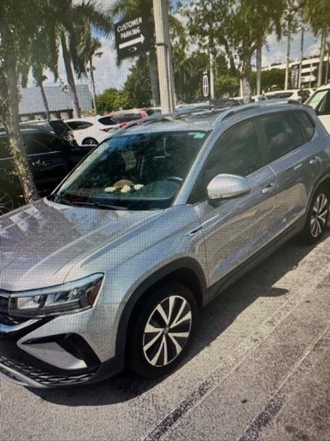 used 2023 Volkswagen Taos car, priced at $19,990