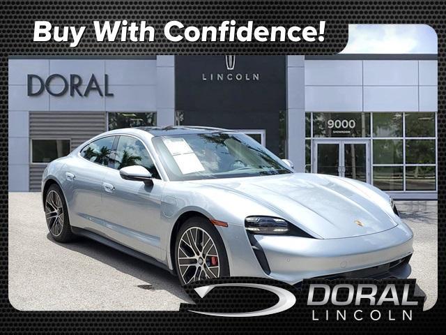 used 2020 Porsche Taycan car, priced at $75,990