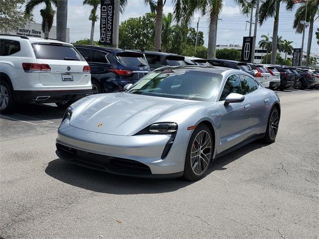 used 2020 Porsche Taycan car, priced at $61,990