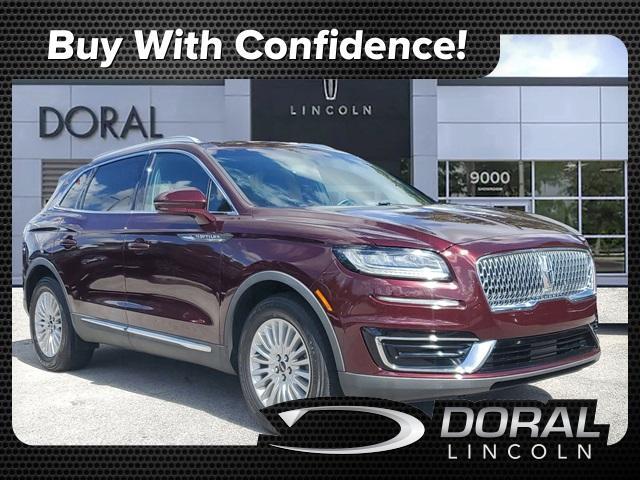 used 2019 Lincoln Nautilus car, priced at $21,590