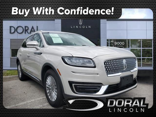 used 2019 Lincoln Nautilus car, priced at $23,990