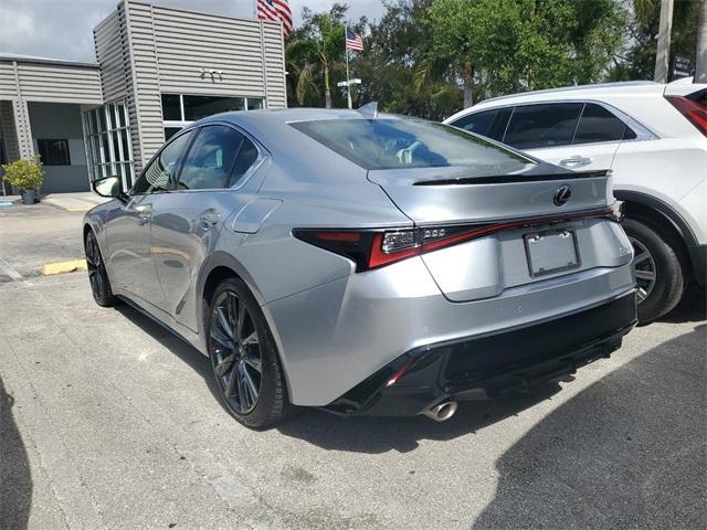 used 2022 Lexus IS 350 car, priced at $39,990