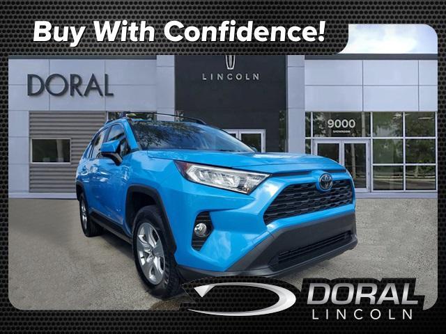 used 2021 Toyota RAV4 car, priced at $22,790