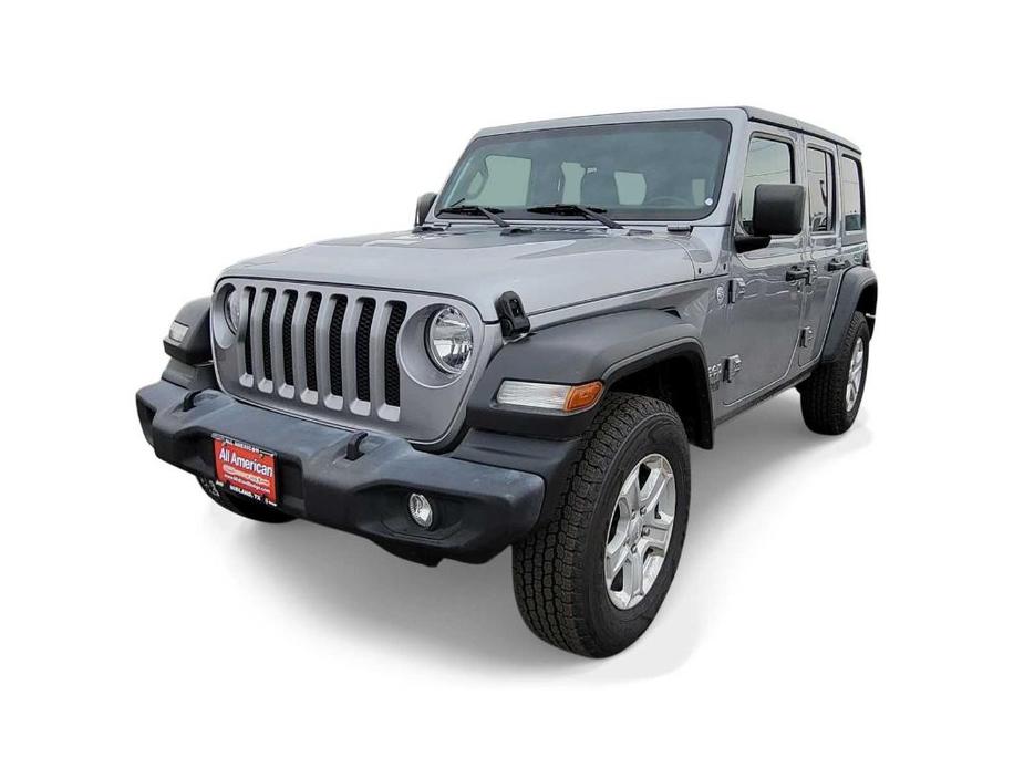 used 2021 Jeep Wrangler Unlimited car, priced at $35,817