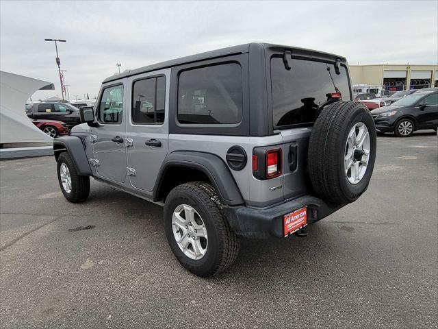 used 2021 Jeep Wrangler Unlimited car, priced at $30,879