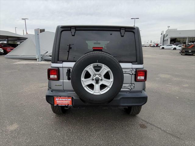 used 2021 Jeep Wrangler Unlimited car, priced at $30,879