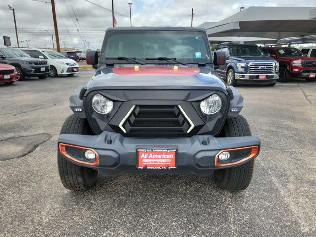 used 2020 Jeep Wrangler Unlimited car, priced at $35,879