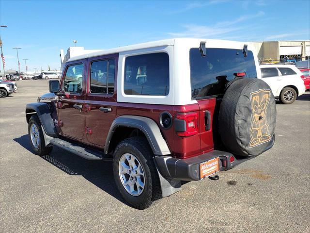 used 2021 Jeep Wrangler Unlimited car, priced at $34,999