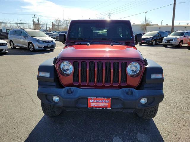 used 2021 Jeep Wrangler Unlimited car, priced at $34,999