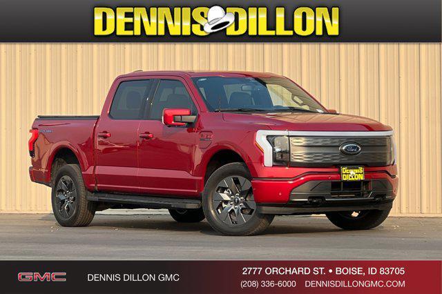 used 2023 Ford F-150 Lightning car, priced at $55,699