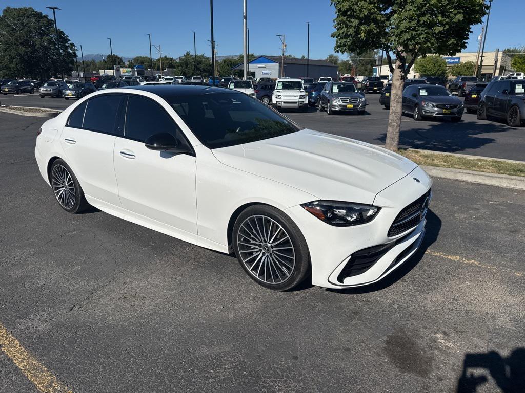 used 2022 Mercedes-Benz C-Class car, priced at $36,999