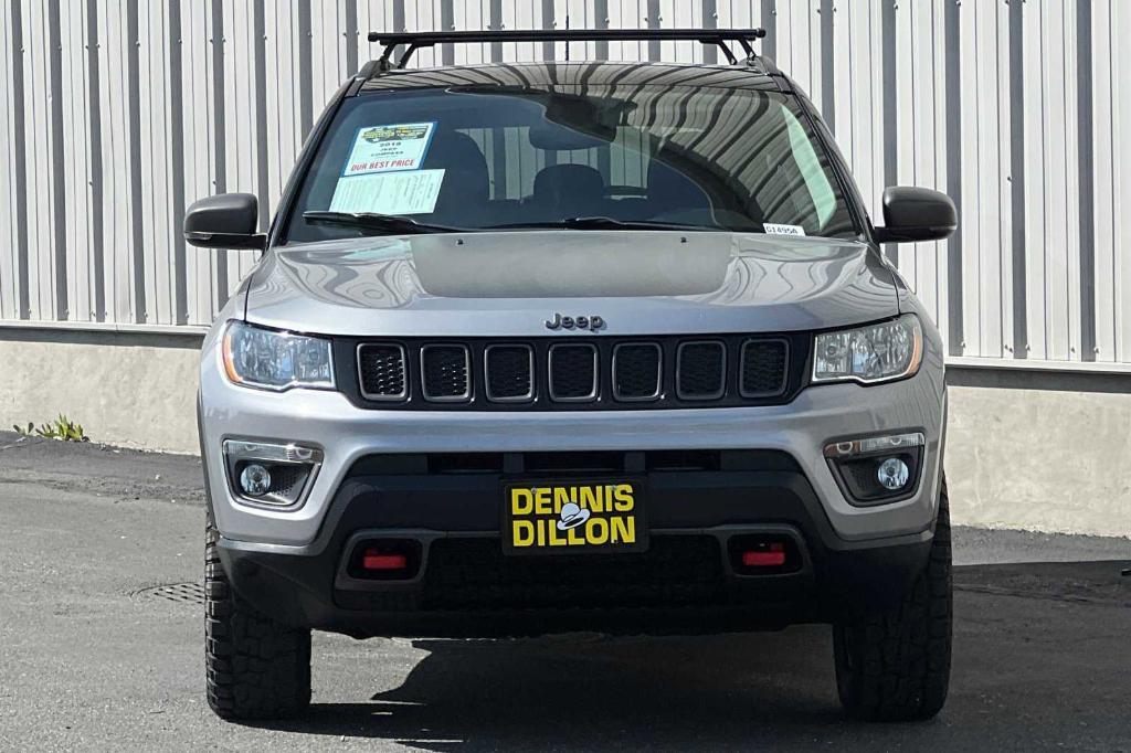 used 2018 Jeep Compass car, priced at $14,651