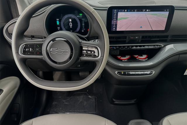 new 2024 FIAT 500e car, priced at $32,999
