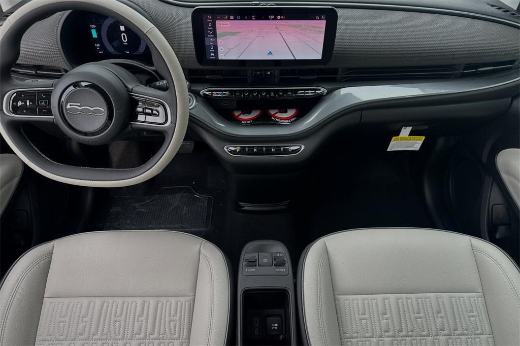 new 2024 FIAT 500e car, priced at $32,499