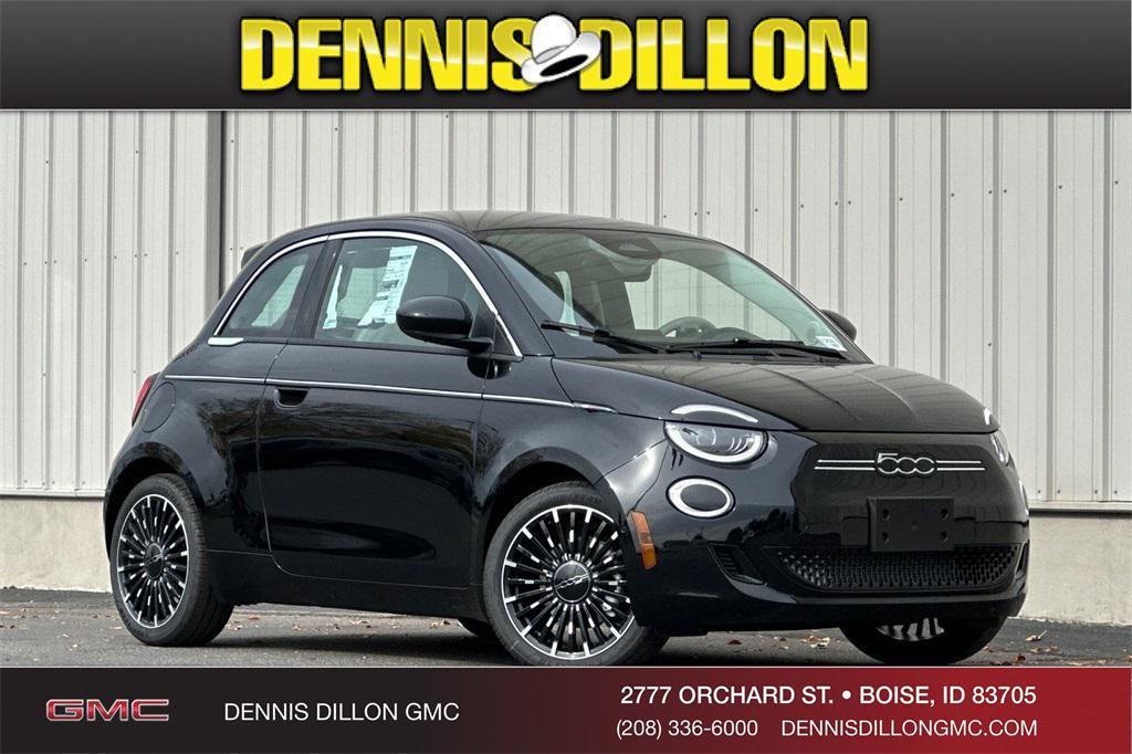 new 2024 FIAT 500e car, priced at $32,499