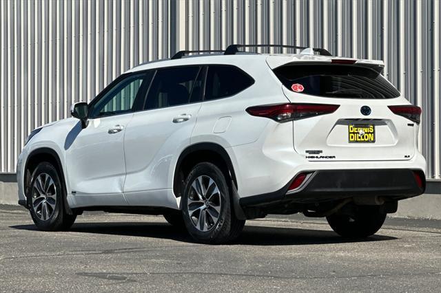 used 2023 Toyota Highlander Hybrid car, priced at $46,999