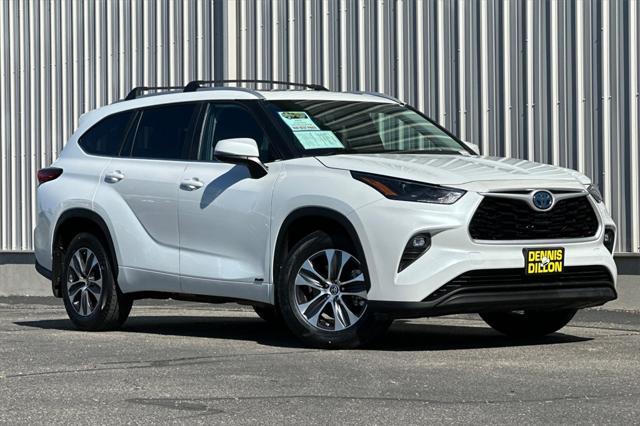 used 2023 Toyota Highlander Hybrid car, priced at $46,999