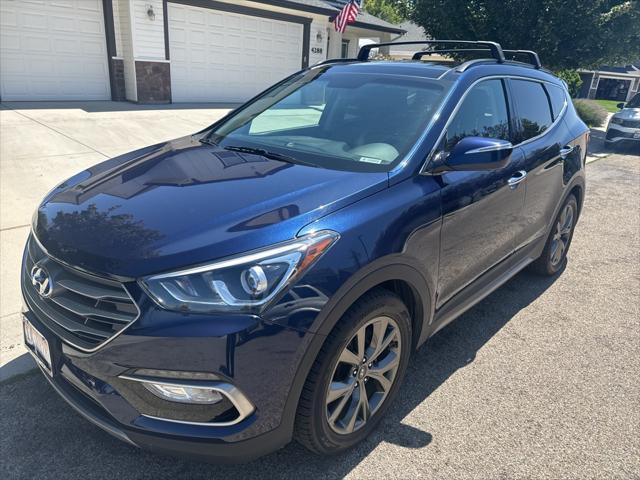 used 2018 Hyundai Santa Fe Sport car, priced at $21,999