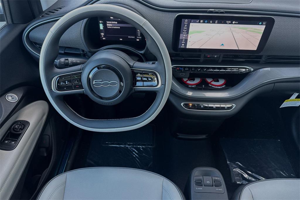 new 2024 FIAT 500e car, priced at $32,499