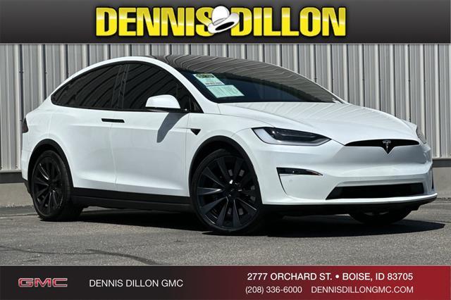 used 2022 Tesla Model X car, priced at $62,999