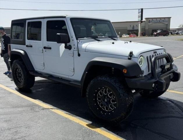 used 2017 Jeep Wrangler Unlimited car, priced at $23,999
