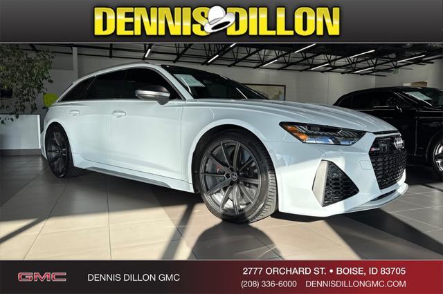 used 2021 Audi RS 6 Avant car, priced at $97,999