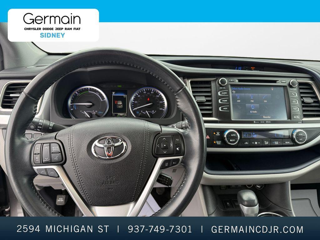 used 2019 Toyota Highlander Hybrid car, priced at $30,989