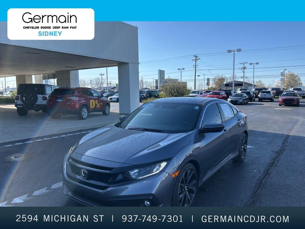 used 2021 Honda Civic car, priced at $24,283