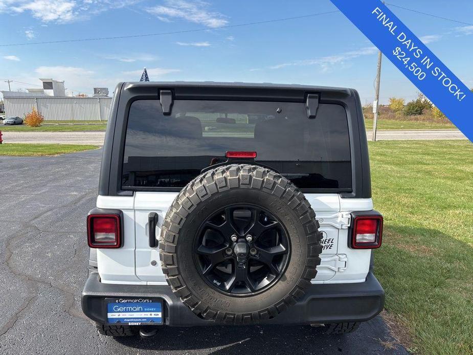 used 2021 Jeep Wrangler Unlimited car, priced at $24,500