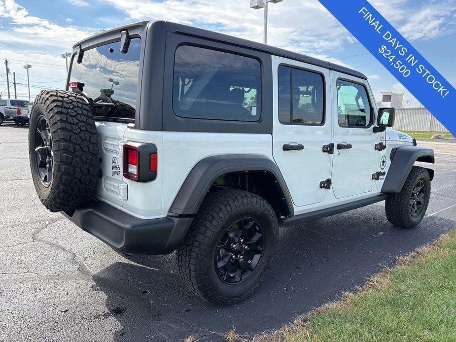 used 2021 Jeep Wrangler Unlimited car, priced at $24,500