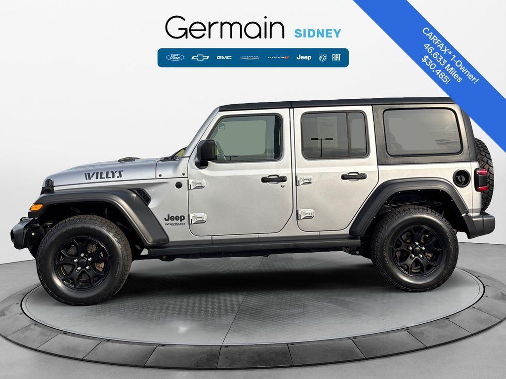 used 2021 Jeep Wrangler Unlimited car, priced at $30,485