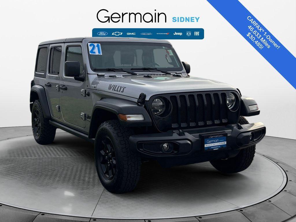 used 2021 Jeep Wrangler Unlimited car, priced at $30,485