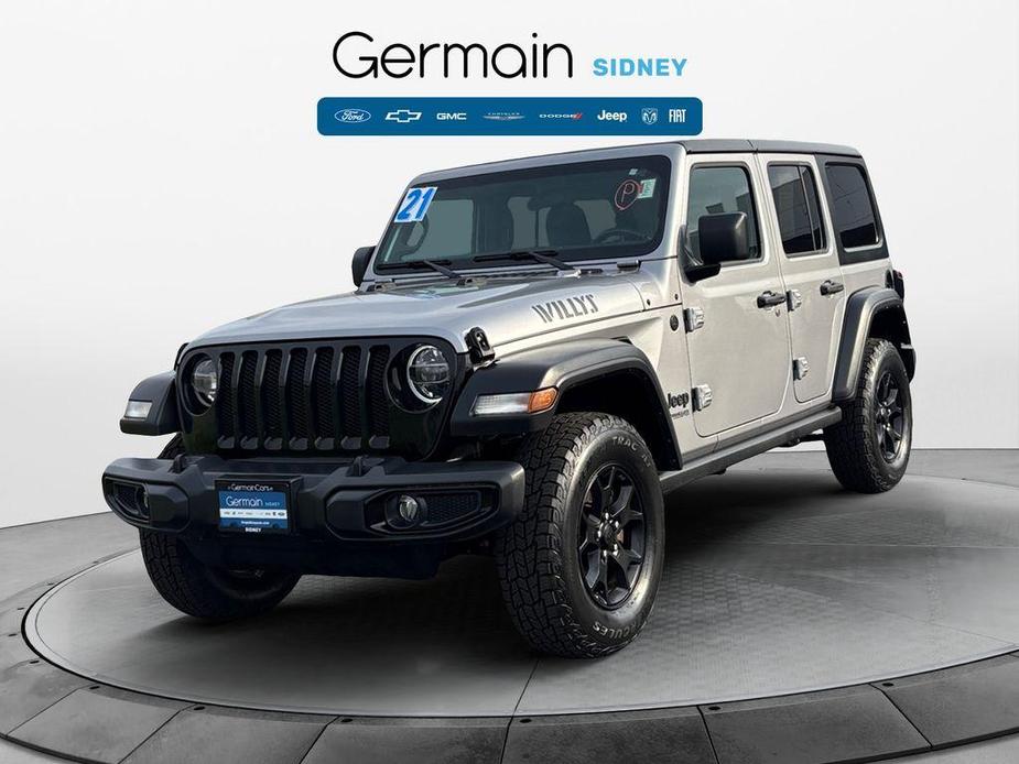 used 2021 Jeep Wrangler Unlimited car, priced at $30,485