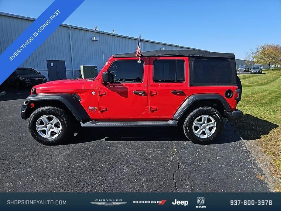 used 2018 Jeep Wrangler Unlimited car, priced at $22,495