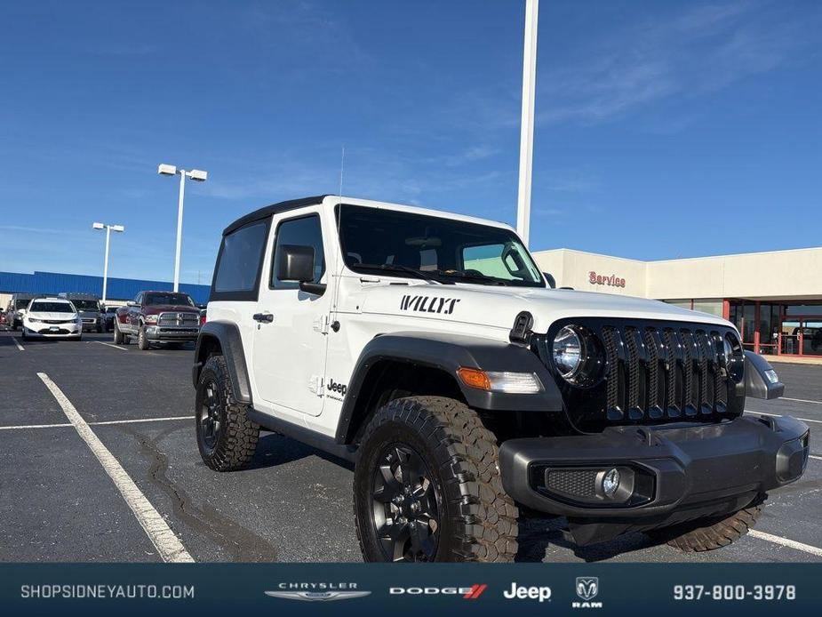 used 2023 Jeep Wrangler car, priced at $33,894