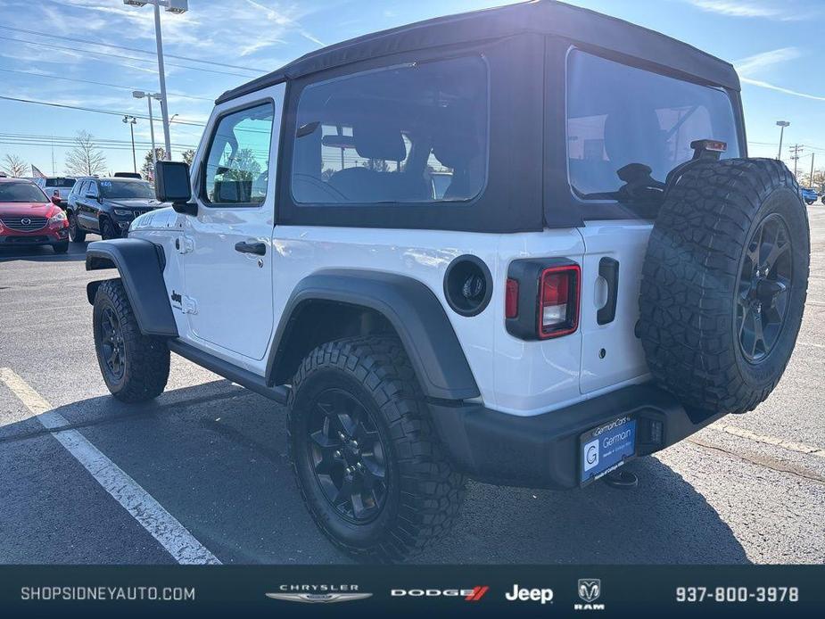 used 2023 Jeep Wrangler car, priced at $33,894