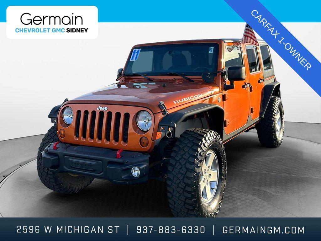 used 2011 Jeep Wrangler Unlimited car, priced at $16,565