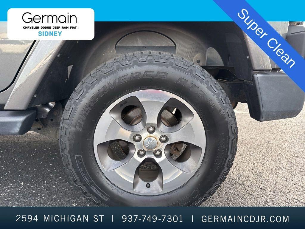 used 2017 Jeep Wrangler Unlimited car, priced at $18,192