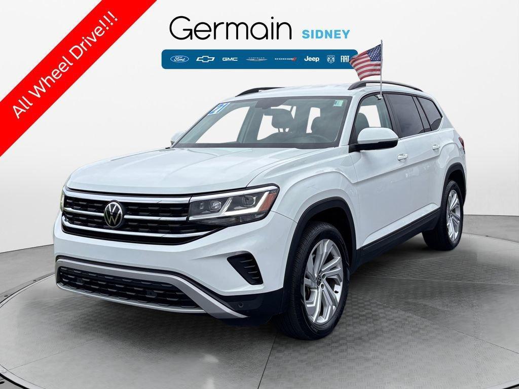 used 2021 Volkswagen Atlas car, priced at $27,399