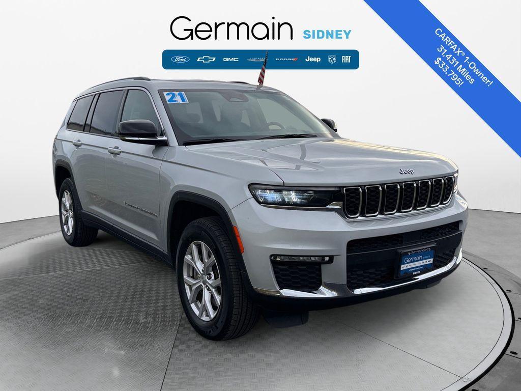 used 2021 Jeep Grand Cherokee L car, priced at $33,795