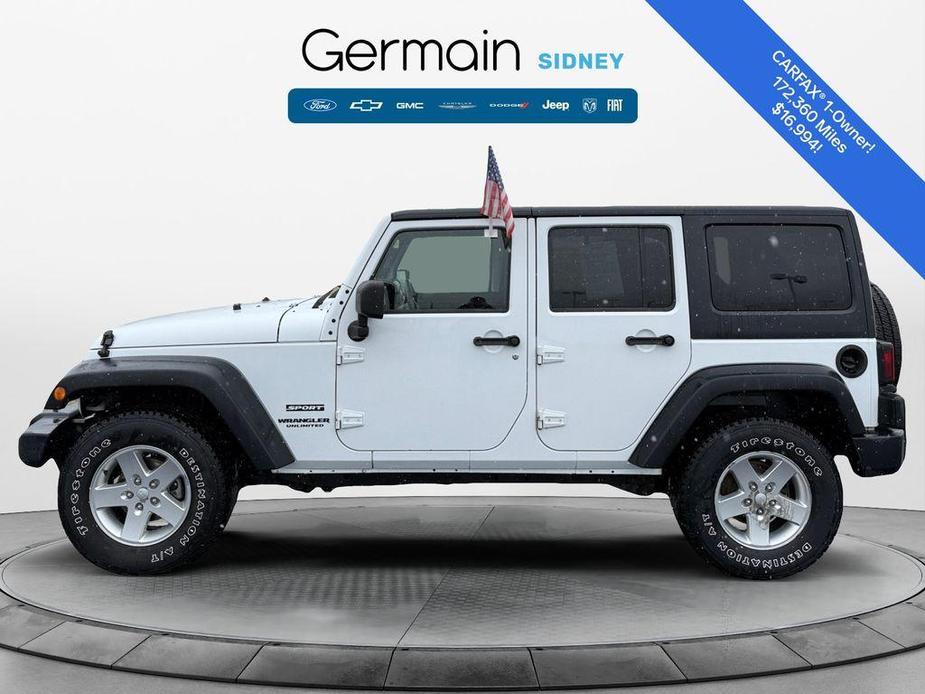 used 2013 Jeep Wrangler Unlimited car, priced at $16,994